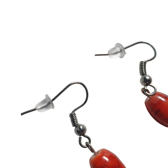 Beach Core Boho Dangle Warm Tone Vintage Earrings Women Fashion Jewelry Costume - Picture 5 of 5